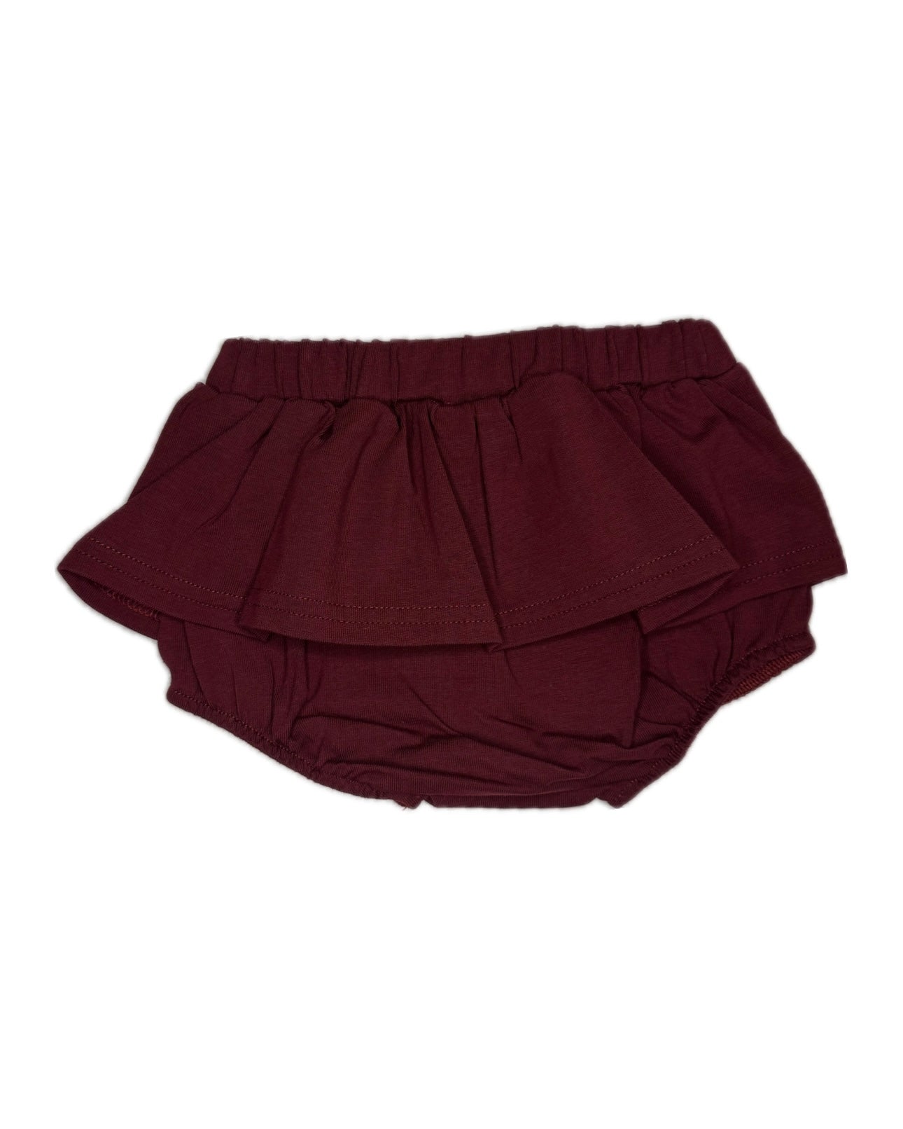 Bloomers, burgundy