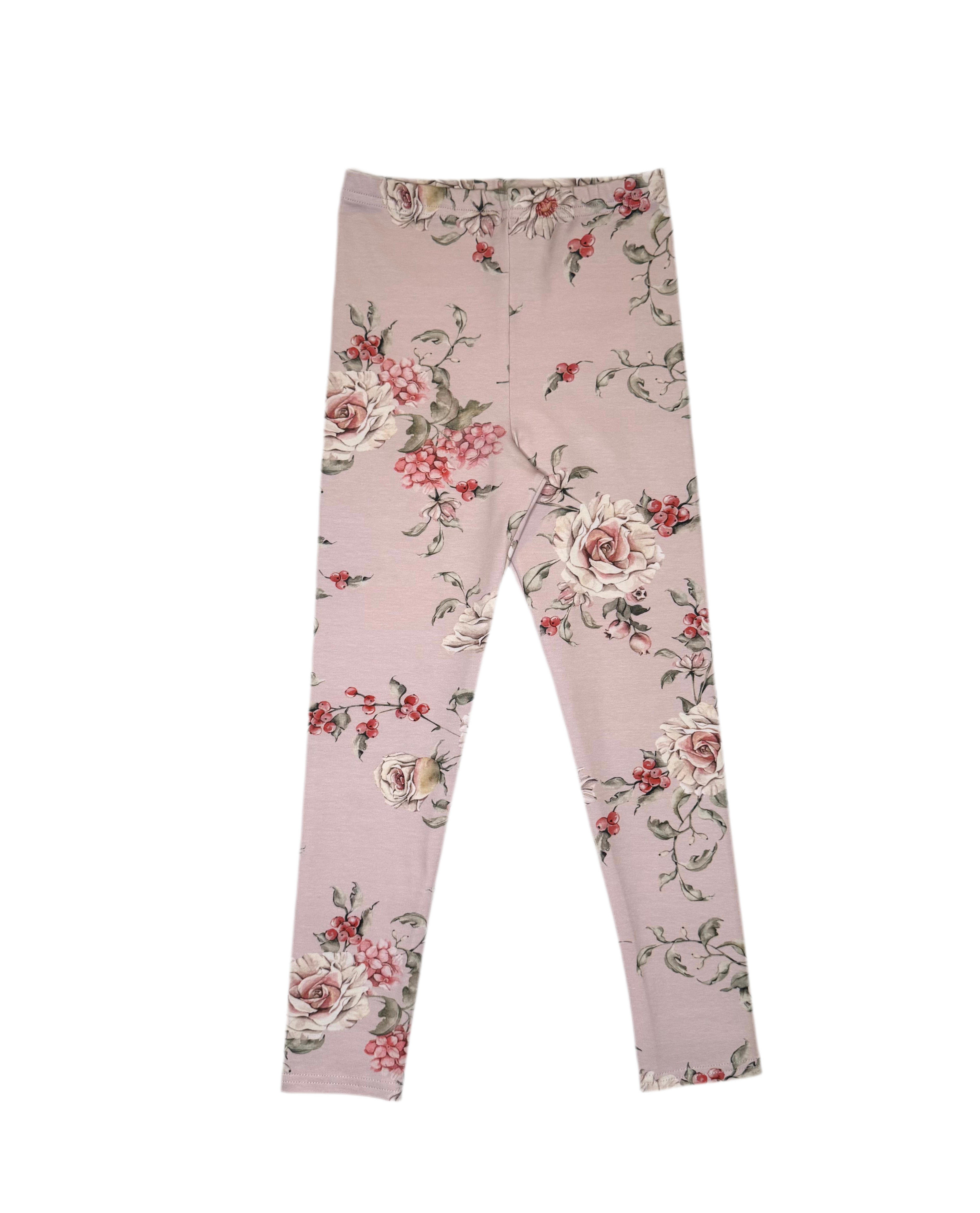 Legginsit, ruusu vaaleanpunainen