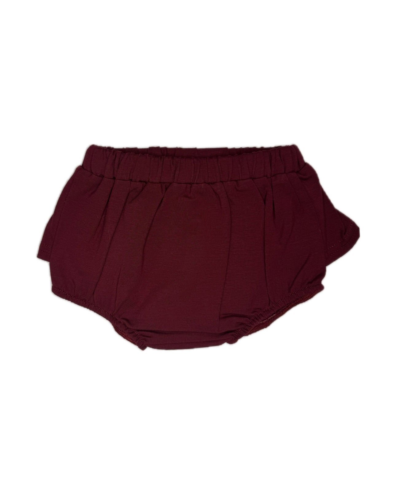 Bloomers, burgundy