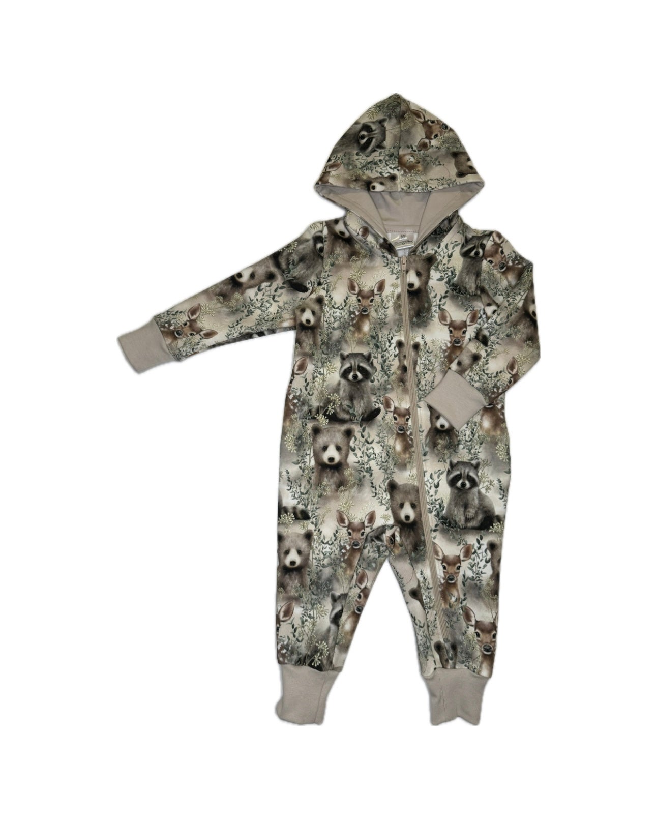 Jumpsuit, metsän eläimet