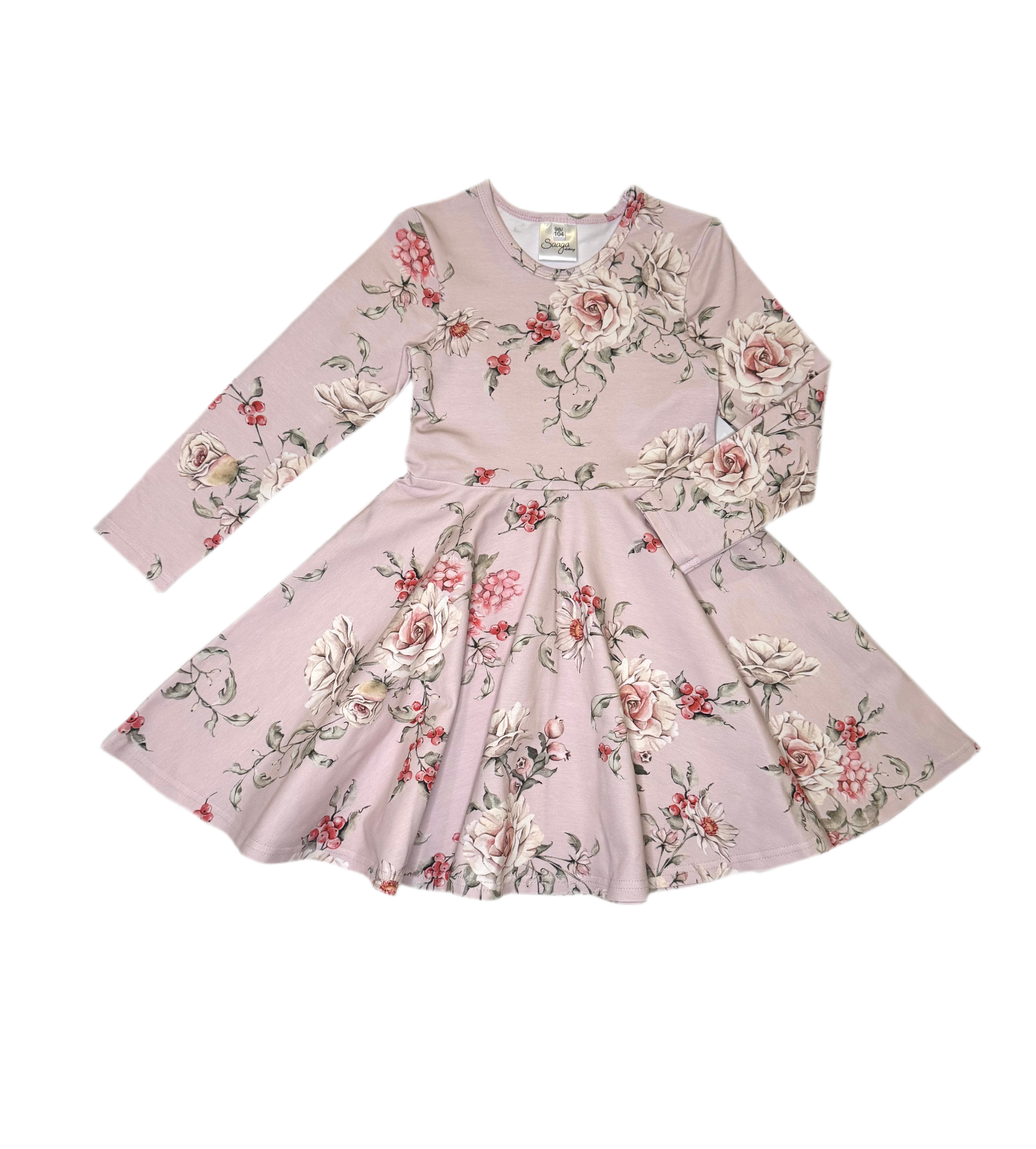 Mekko, ruusu vaaleanpunainen