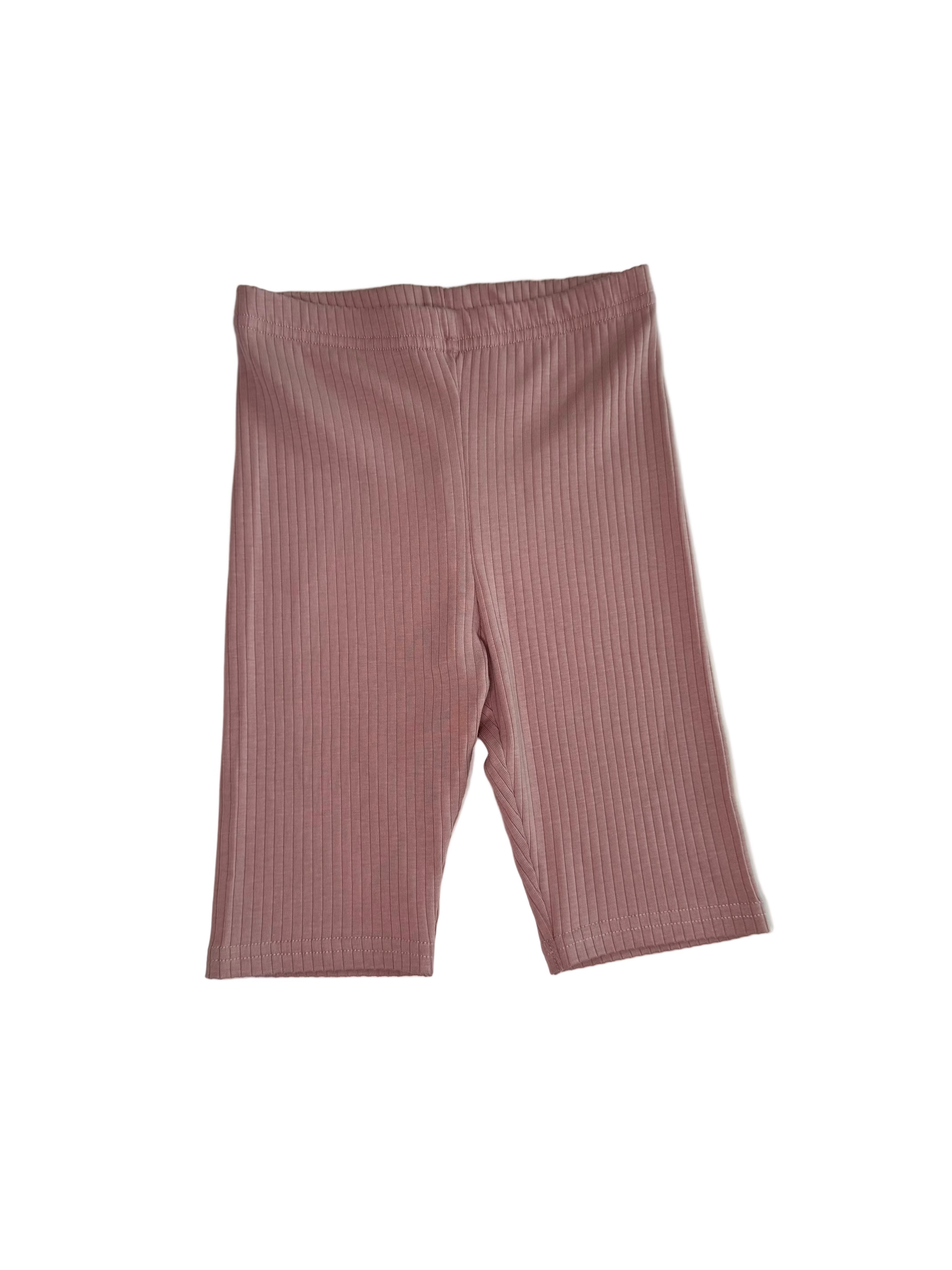 Ribbi biker-shortsit, roosa